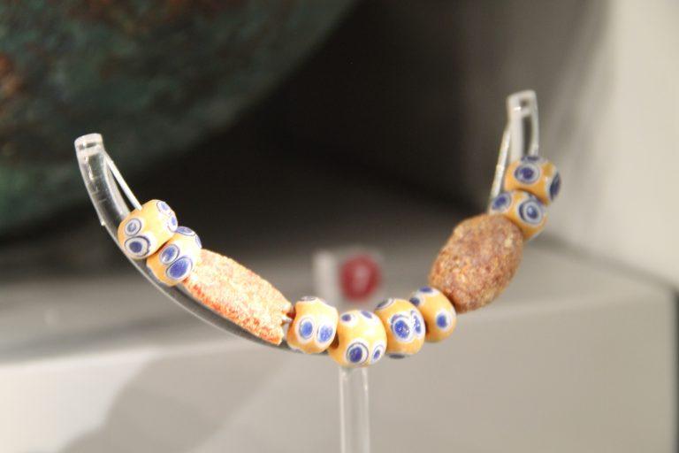 Chieti, Archaeological Museum – ancient necklace, Nov.2017 (Abruzos)