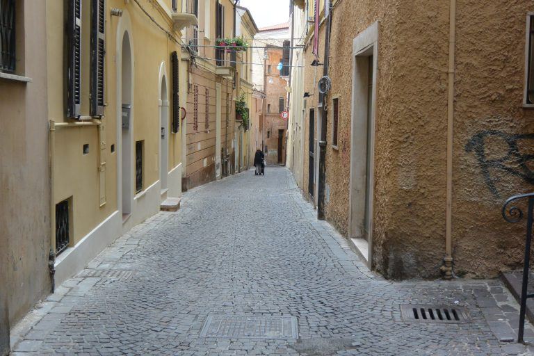 Chieti – quiet street, Nov.2017 (Abruzzo)