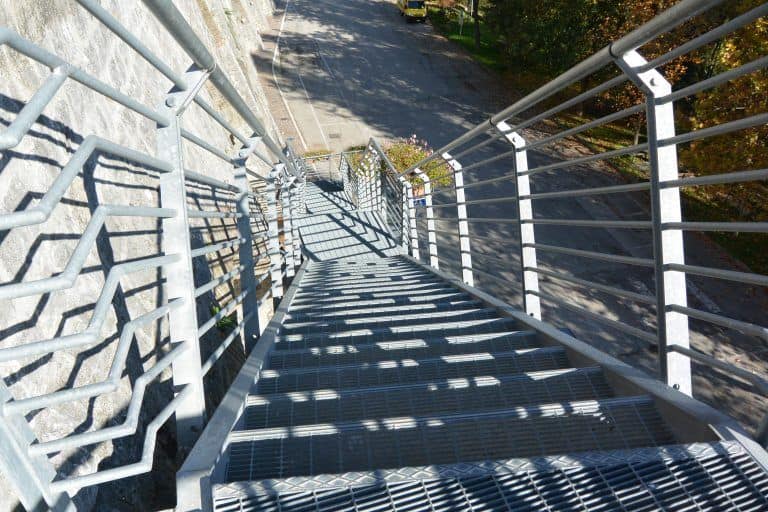Fara Filiorum Petri – staircase, Nov.2017 (Abruzzo)