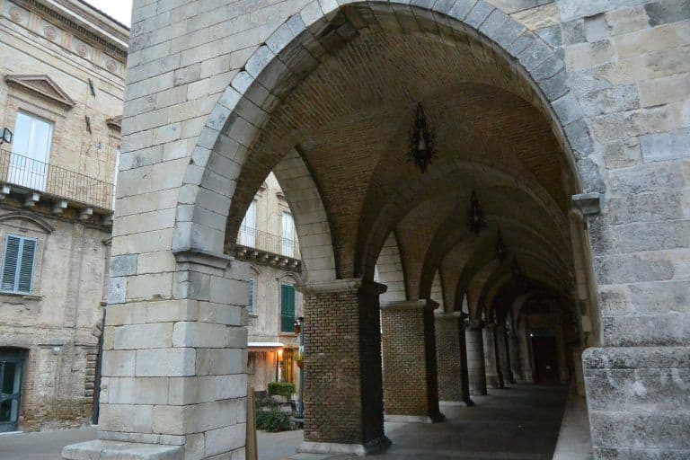 Guardiagrele, Santa Maria Maggiore – cloister, Nov.2017 (Abruzzo)