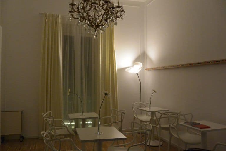 Pescara – dining room in B&B, Nov.2017 (Abruzzo)