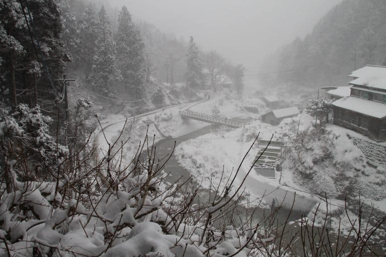 Nagano, Jigokudani – winter scene, Dec.2017 (Nagano)
