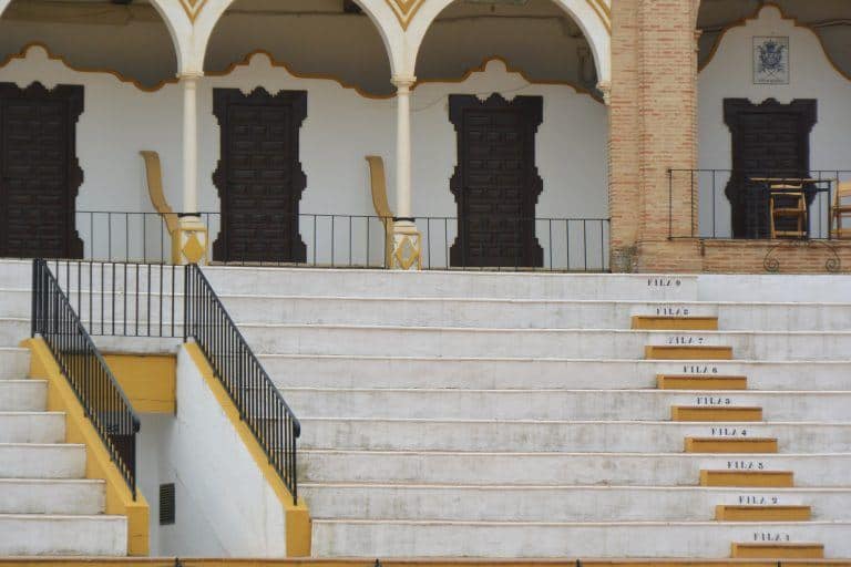 Antequera, bullring – doors, Feb.2018 (Antequera) (Andalucia)