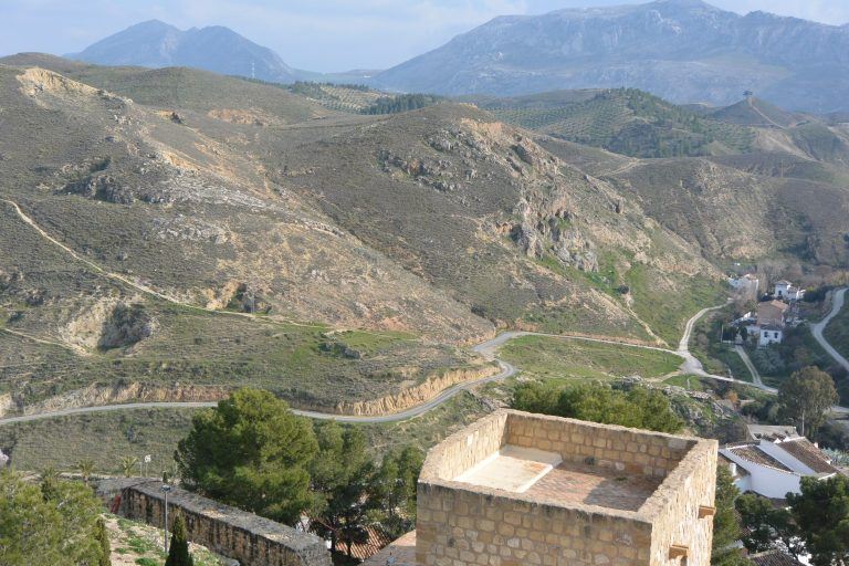 Antequera, Alcazaba – surrounding area, Feb.2018 (Antequera) (Andalucia)