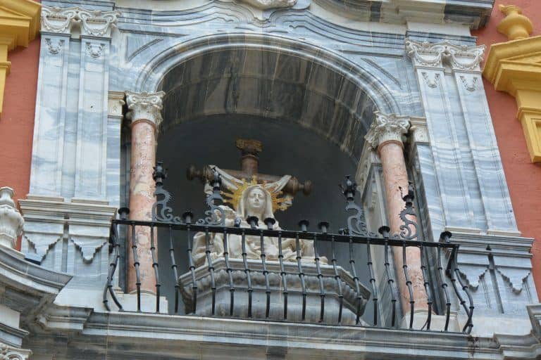 Malaga – gorgeous decoration, Feb.2018 (Malaga) (Andalusia)
