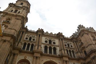 the walking tour in Malaga — about the Cathedral