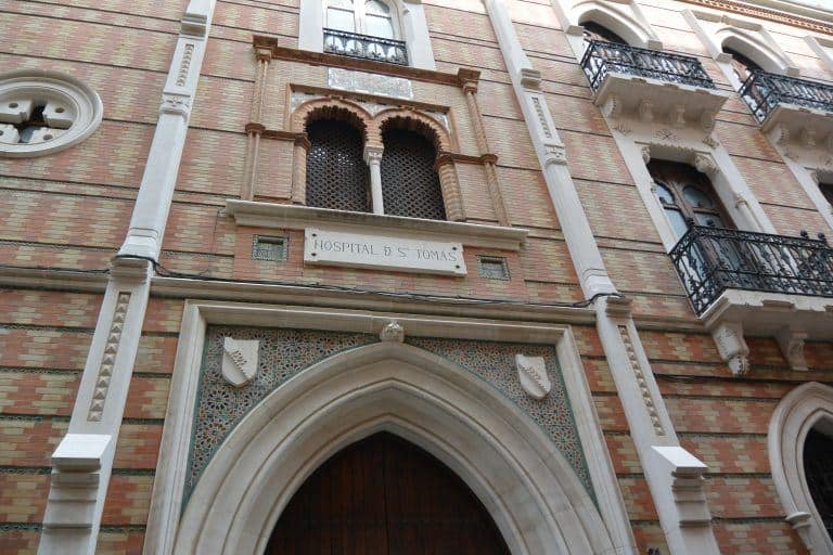 Malaga – example of Mudejar, Feb.2018 (Malaga) (Andalusia)