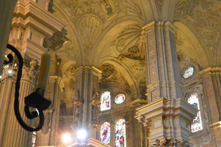 Malaga, cathedral – inside 3, Feb.2018 (Malaga) (Andalusia)