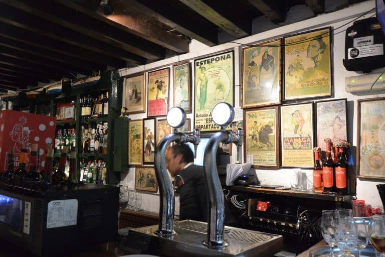 Malaga, El Pimpi – bar, Feb.2018 (Málaga) (Andalucía)