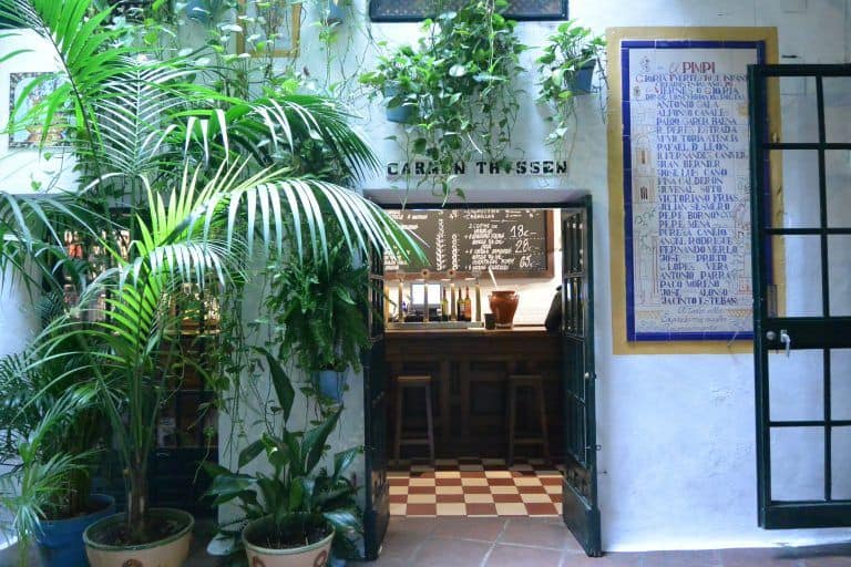 Malaga, El Pimpi – doors, Feb.2018 (Málaga) (Andalucía)