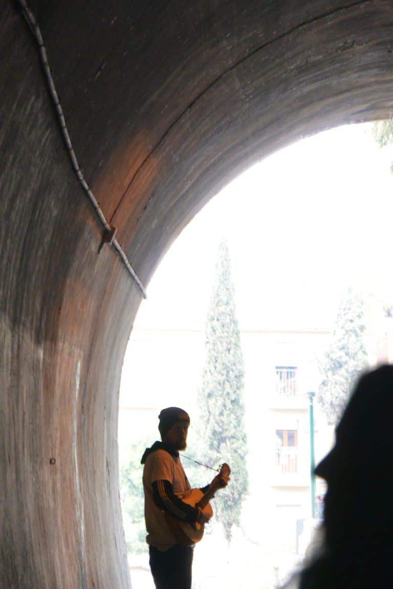 Malaga – playing, Feb.2018 (Málaga) (Andalucía)
