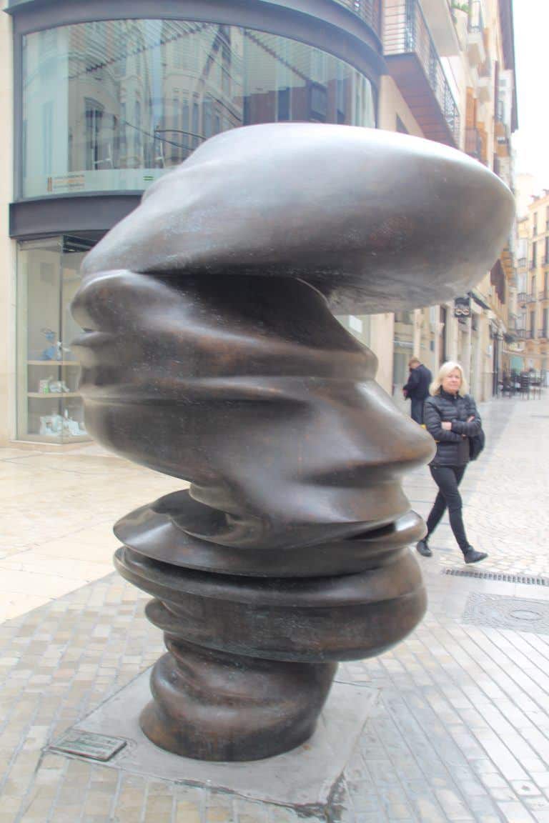Malaga – sculpture, Feb.2018 (Málaga) (Andalucía)