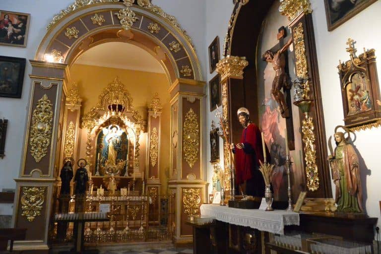 Marbella, Iglesia Mayor de la Encarnacion – inside, Feb.2018 (Marbella) (Andalucía)