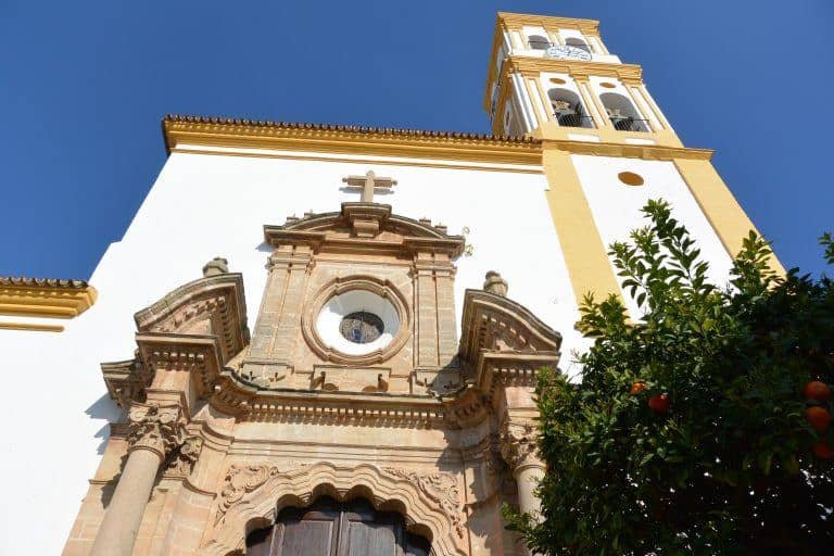Marbella, Iglesia Mayor de la Encarnacion – outside, Feb.2018 (Marbella) (Andalucía)