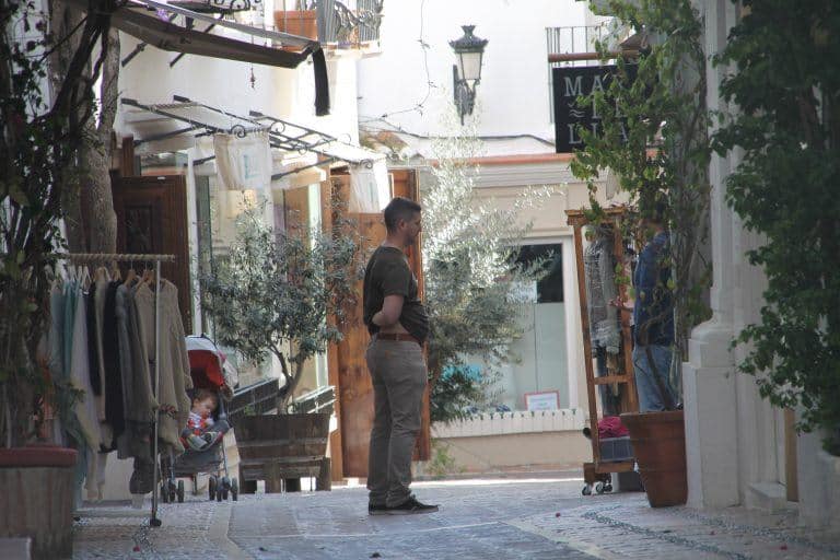Marbella – a man, Feb.2018 (Marbella) (Andalucia)