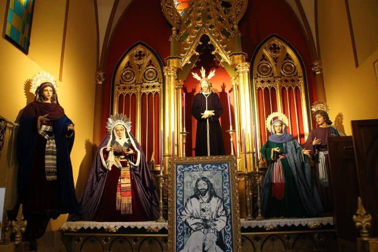 Marbella, Iglesia Mayor de la Encarnacion – decorative, Feb.2018 (Marbella) (Andalucia)
