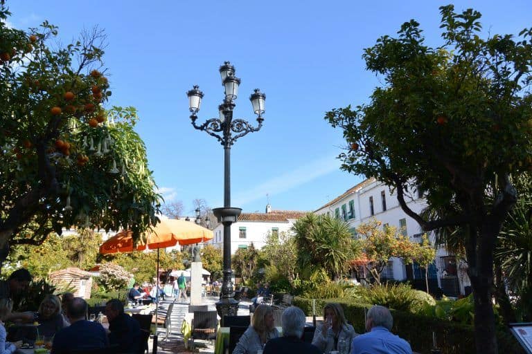 Marbella – square, Feb.2018 (Marbella) (Andalucía)