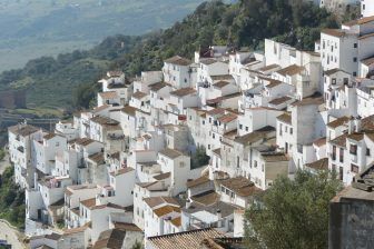 Casares – view of the village, Feb.2018