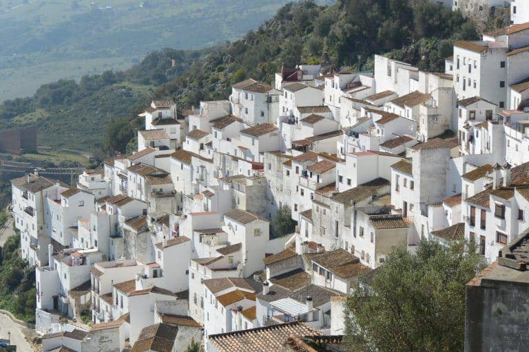 Casares – white houses, Feb.2018 (Casares) (Andalucia)