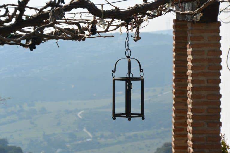 Casares – lamp, Feb.2018 (Casares) (Andalucia)