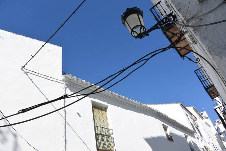 Casares – cables, Feb.2018 (Casares) (Andalucia)