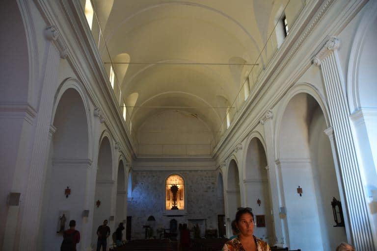 Colonia del Sacramento – inside the church, Mar.2018 (Colonia del Sacramento)