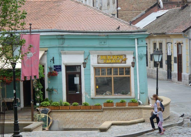 Walk in the Old Town of Belgrade