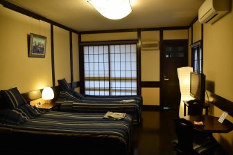 Japan-Akita-Kakunodate-Tamachi Bukeyashiki Hotel-room