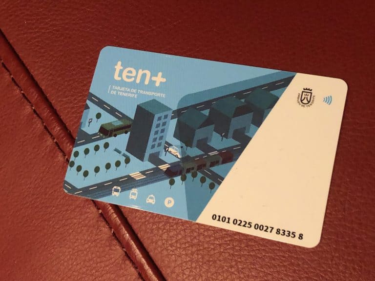 Ten plus card (Tenerife)