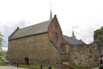 Visitando el castillo Akershus en Oslo