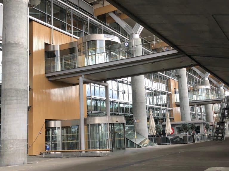 at Oslo airport (Oslo)