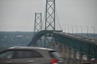 Canada-Quebec-Ile d'Orleans-bridge