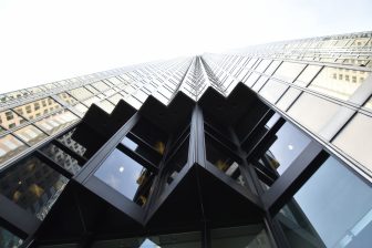 Canada-Toronto-Royal Bank Plaza-headquarters of Royal Bank of Canada-look up