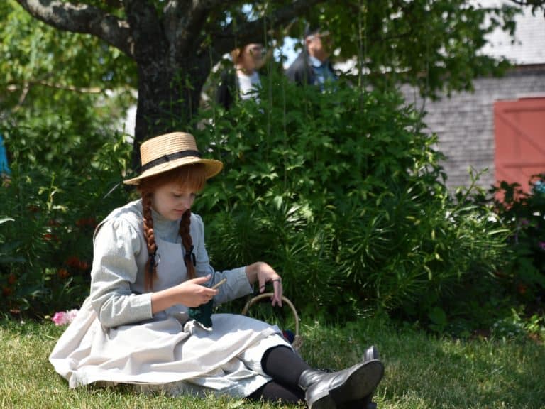 visiting places associated with ‘Anne of Green Gables’