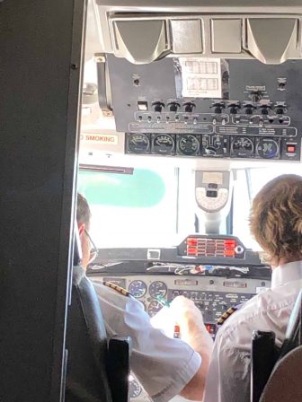 Canada-Prince Edward Island-cockpit-small propeller plane