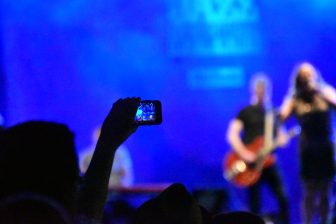 Canada-Montreal-Jazz Festival-taking a picture