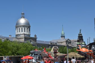 Canada-Montreal-Marche Bonsecours-silver dome