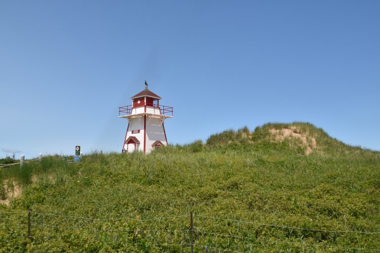 beginning of the tour on Price Edward Island