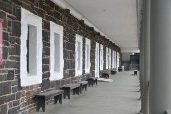 Canada-Halifax-Citadel-barracks-balcony-bench-window