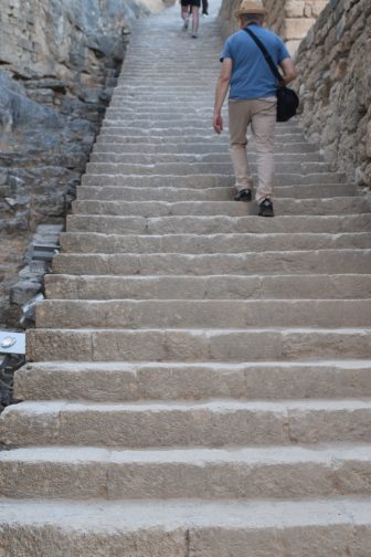 Grecia-Rodi-Lindos-Acropoli-scalinata-Grand Master palace