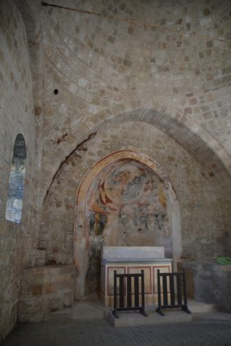 Greece-Rhodes-Rhodes Town-old town-Holy Trinity in the Knights' Street-inside