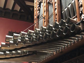 Spain-Zaragoza-Patio de la Infanta-pipe organ