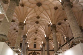 Spain-Zaragoza-La Lonja-ceiling