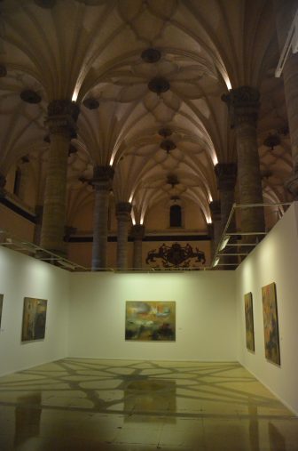 Spagna-Saragozza-La-Lonja-sala-esposizione