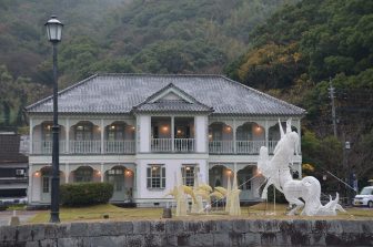 日本　九州　熊本県　世界遺産　三角西港　浦島屋