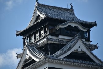 日本　九州　熊本市　熊本城　天守閣