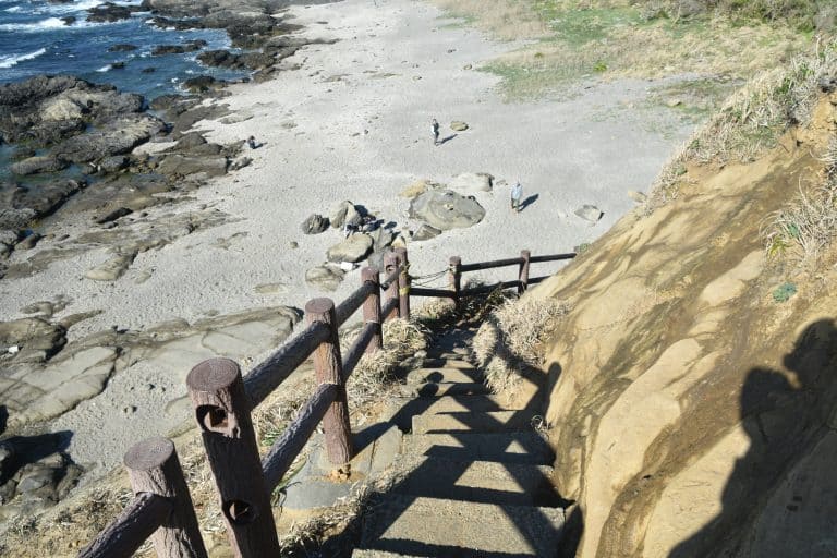 Miura-Jogashima-Umanose-Domon-escaleras-Japón Kanagawa- 
