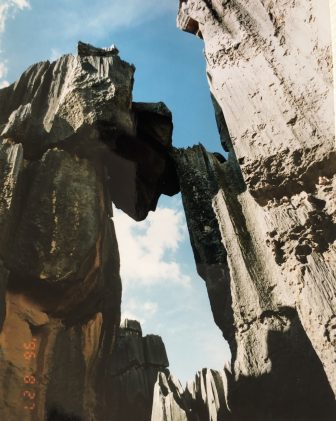 China-Shilin-rocks-sky