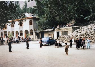 Pakistan-Karimabad-Old Polo Ground-boys-playing