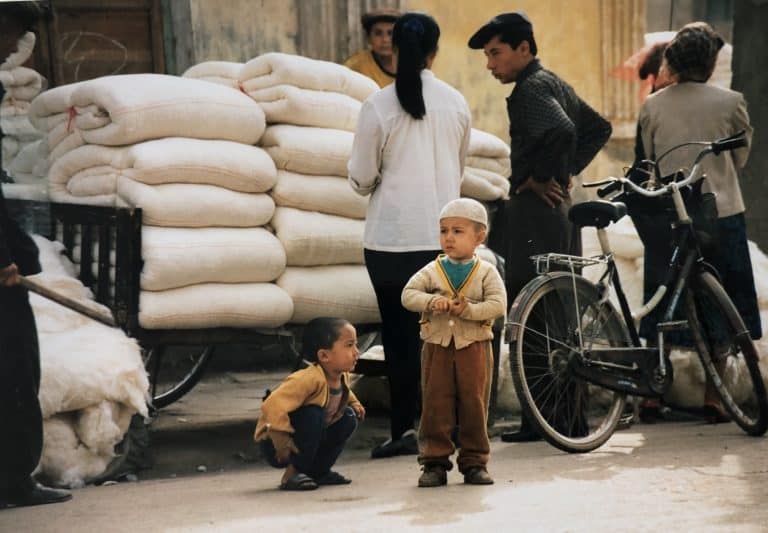 El emocionante bazar en Kashgar